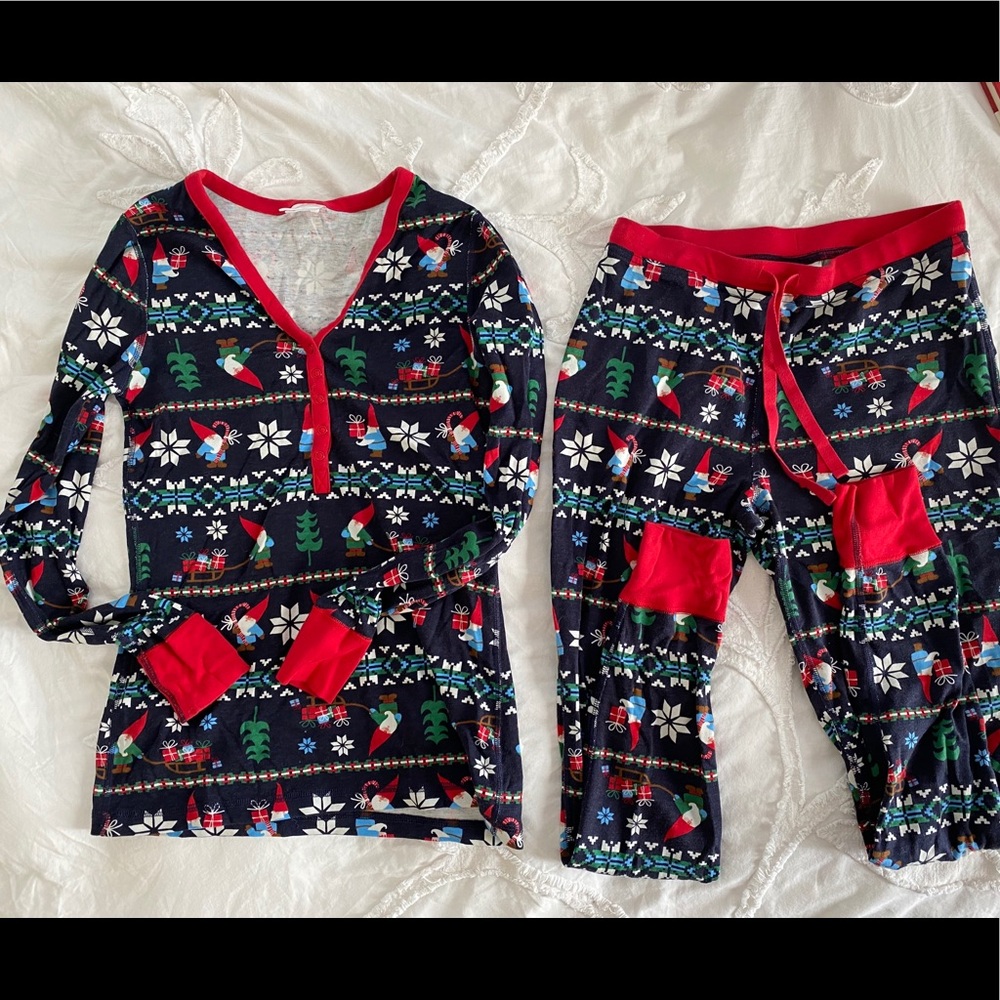 Hanna Andersson Holiday Gnome Pajamas